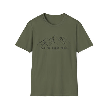 Pacific Crest Trail Mountain T-Shirt — 2,650 Miles Hike Tee