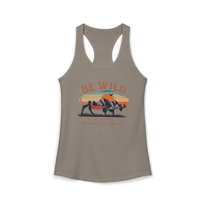 Be Wild Women's Ideal Racerback Tank