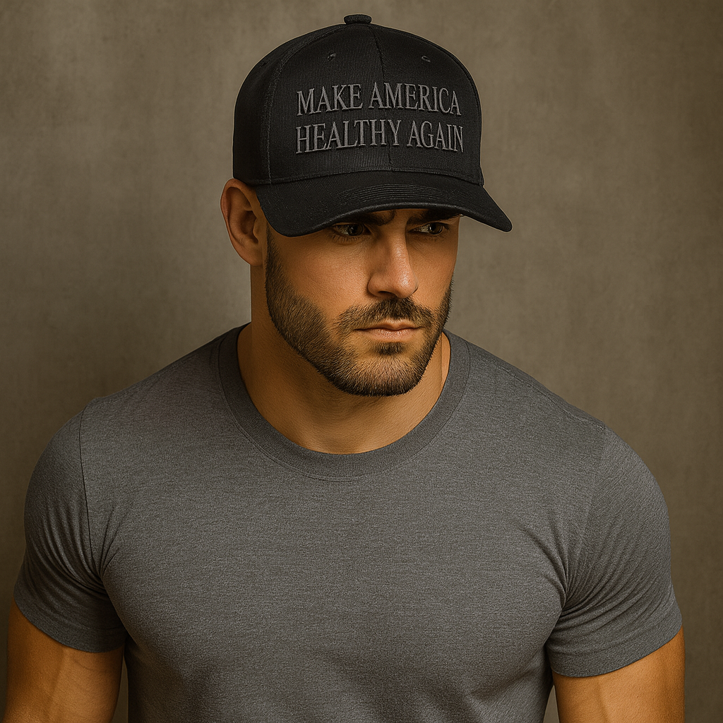 FLEX-FIT - Make AMERICA Healthy Again Black Hat