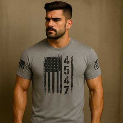 45-47 with flag T-Shirt