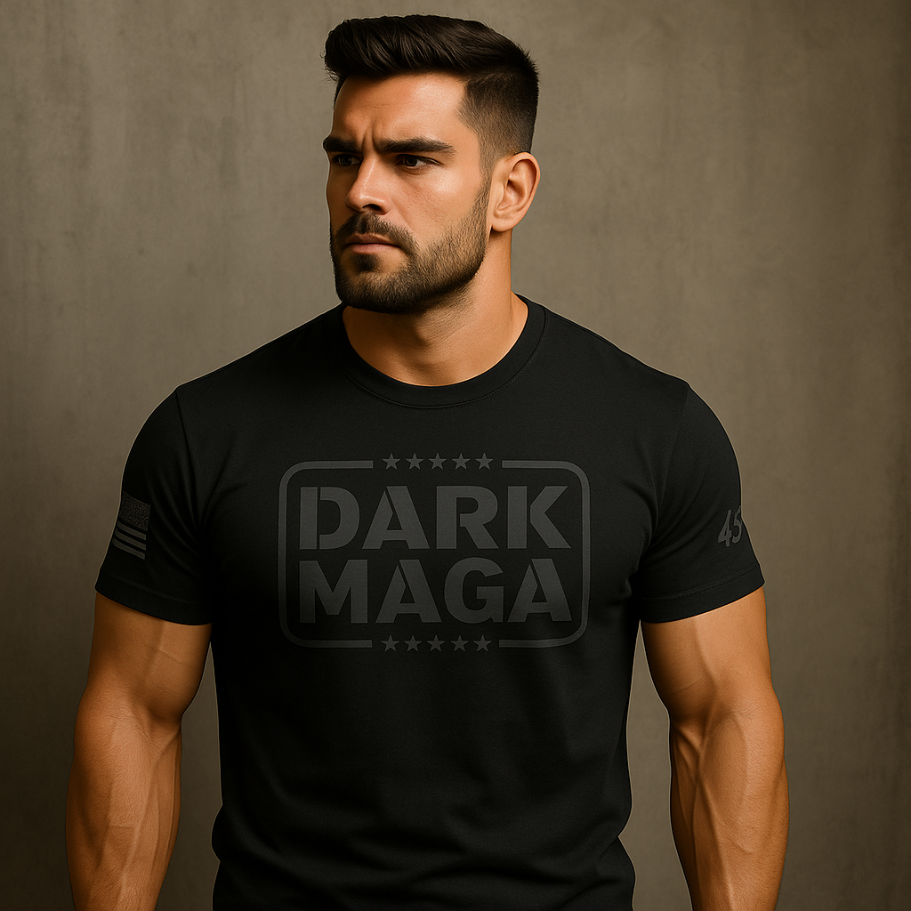Dark MAGA Black T-Shirt