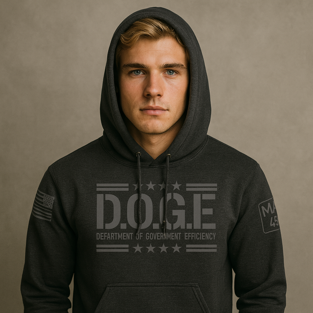 D.O.G.E Black Hoodie