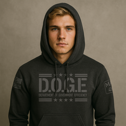 D.O.G.E Black Hoodie