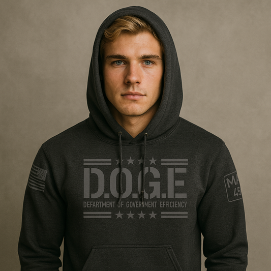 D.O.G.E Black Hoodie