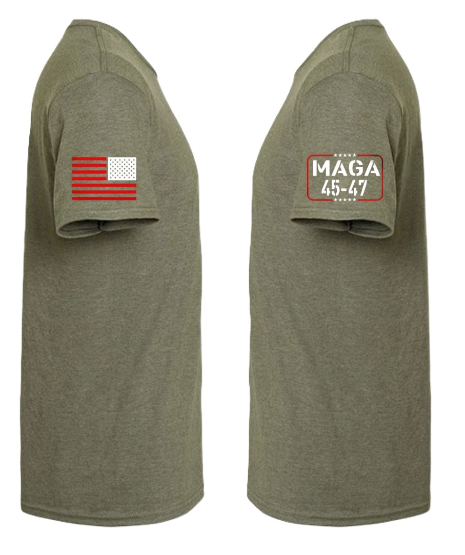 D.O.G.E Army Green T-Shirt