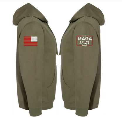 D.O.G.E Army Green Hoodie