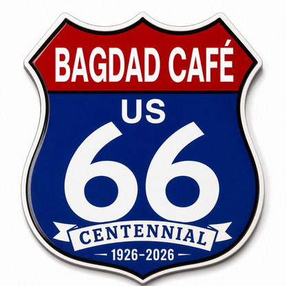 Bagdad Cafe Route 66 Centennial Magnets (B50) – Bulk Wholesale Orders