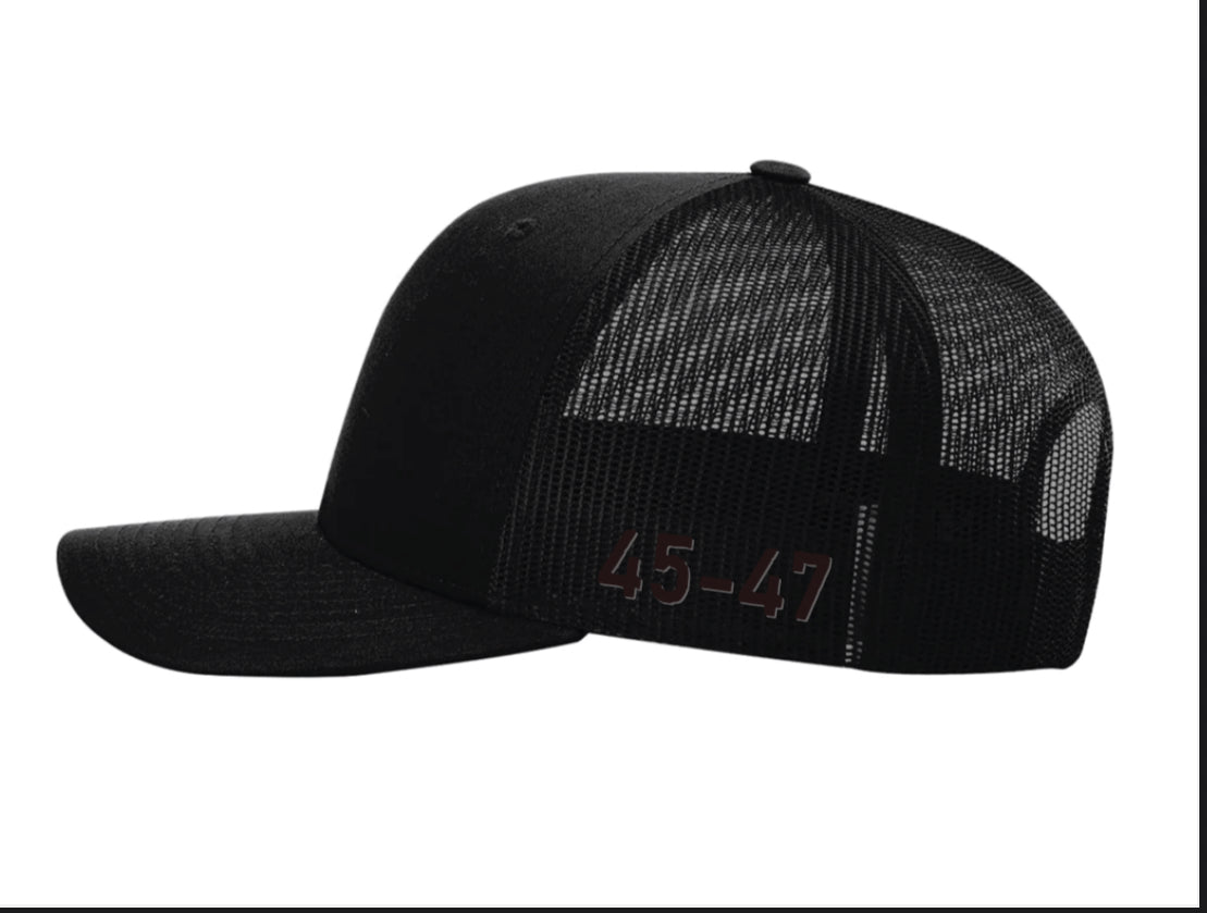 TRUCKER - D.O.G.E Blackout Hat