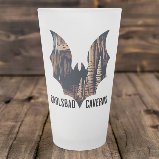 Carlsbad Caverns National Park Bat Frosted Mug