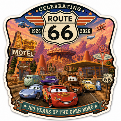Route 66 Temporary Tattoos (4) – Bulk Wholesale Orders