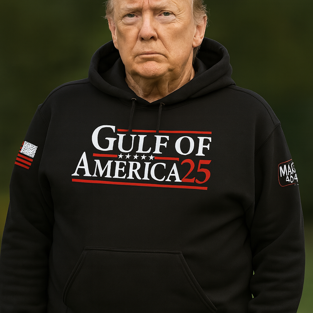 Gulf of AMERICA Black Hoodie