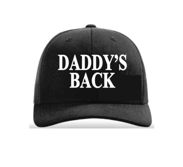 TRUCKER - Daddy's Back Black Hat