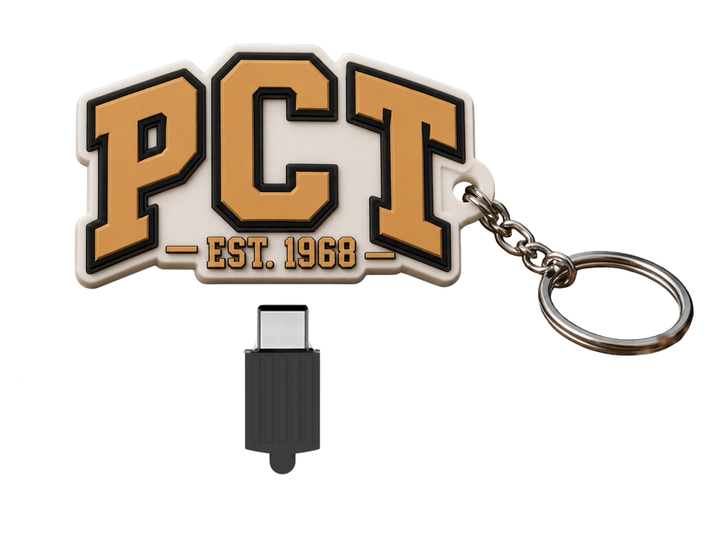 Pacific Crest Trail Memory Vault USB-C Keychain | Trail Collectible Supporting the PCTA