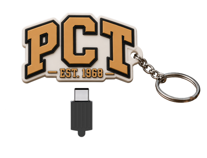 Pacific Crest Trail Memory Vault USB-C Keychain | Trail Collectible Supporting the PCTA