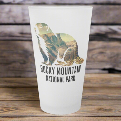 Rocky Mountain National Park Marmot Frosted Pint
