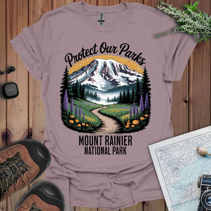 Protect Our Parks Mount Rainier Unisex T-Shirt