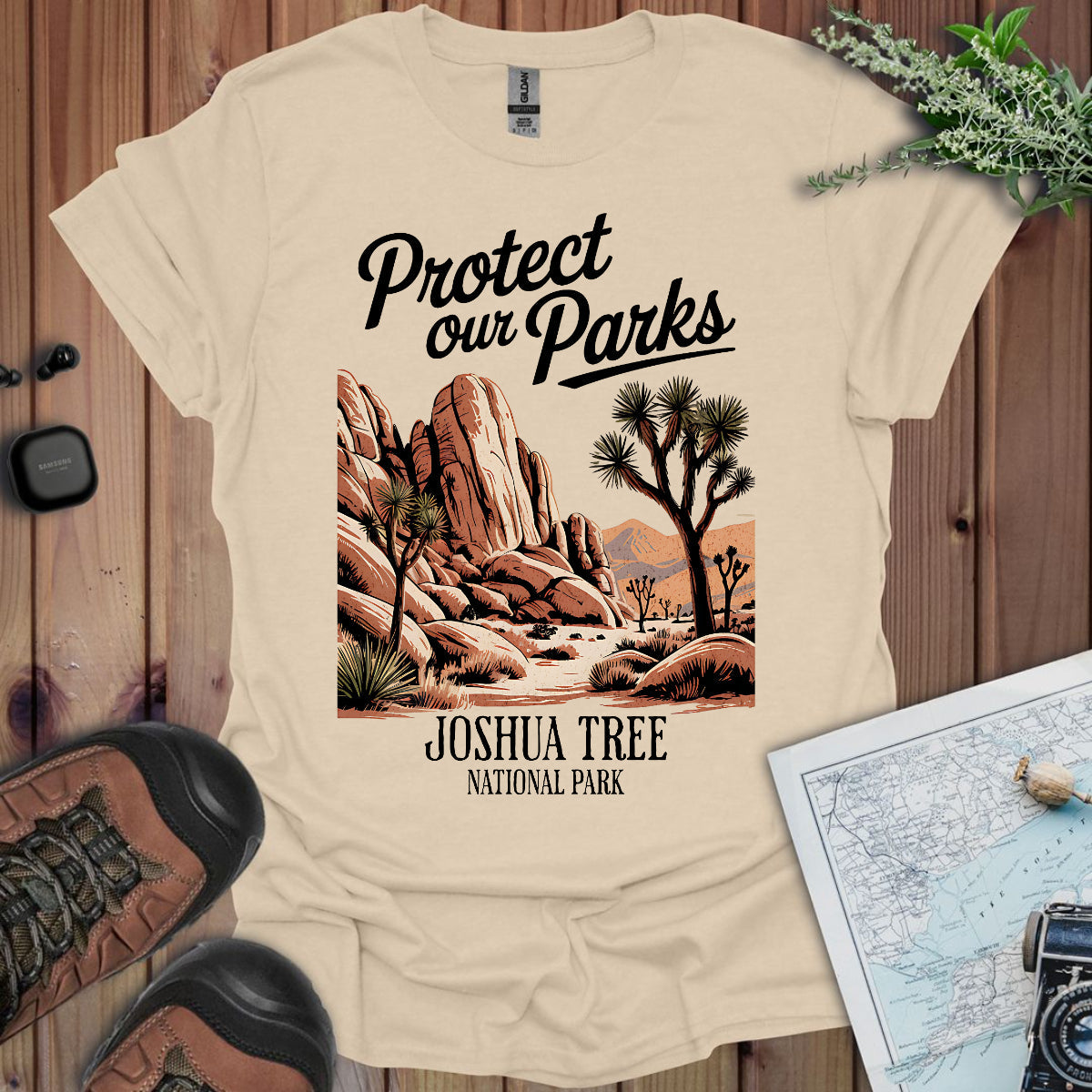 Protect Our Parks Joshua Tree Unisex T-Shirt