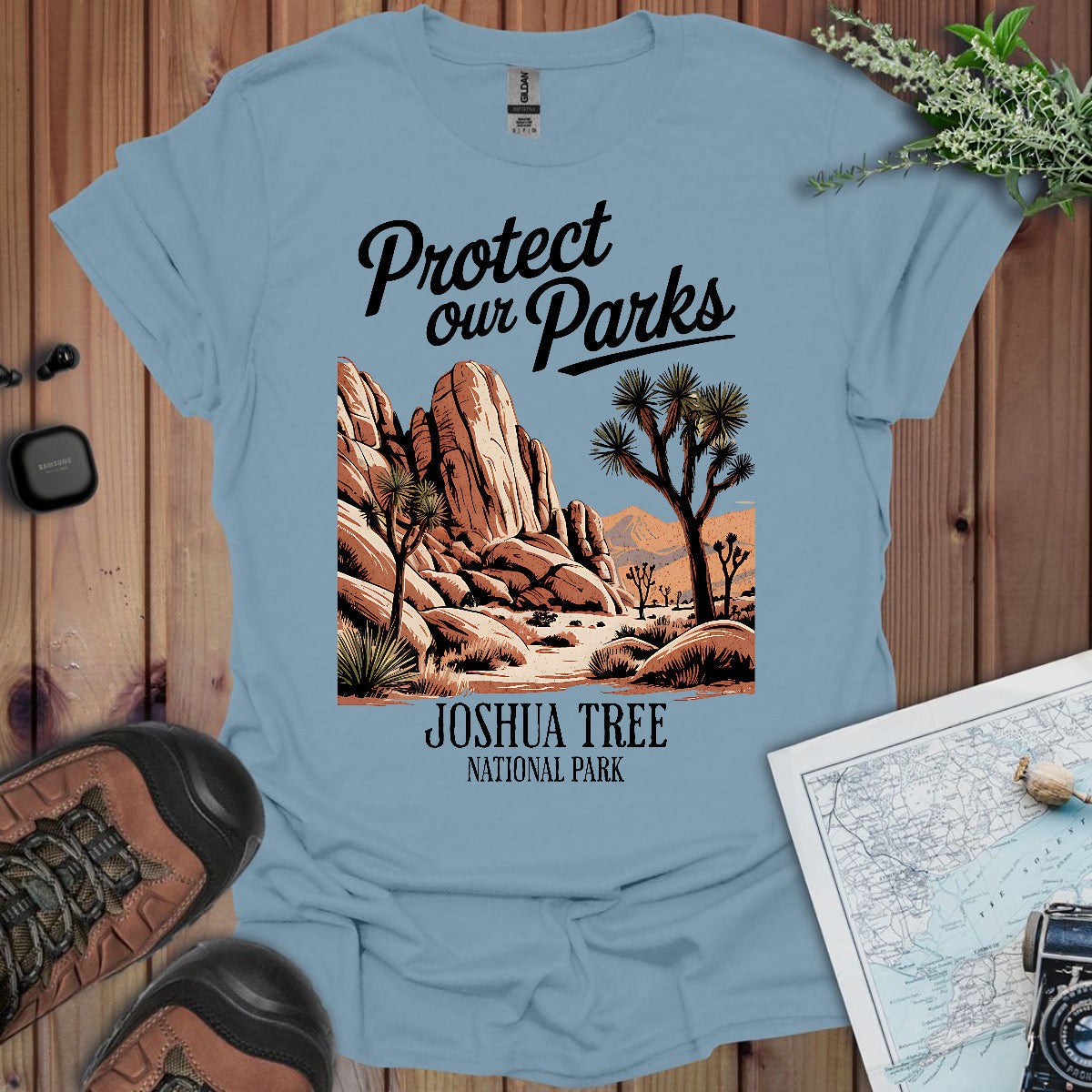 Protect Our Parks Joshua Tree Unisex T-Shirt