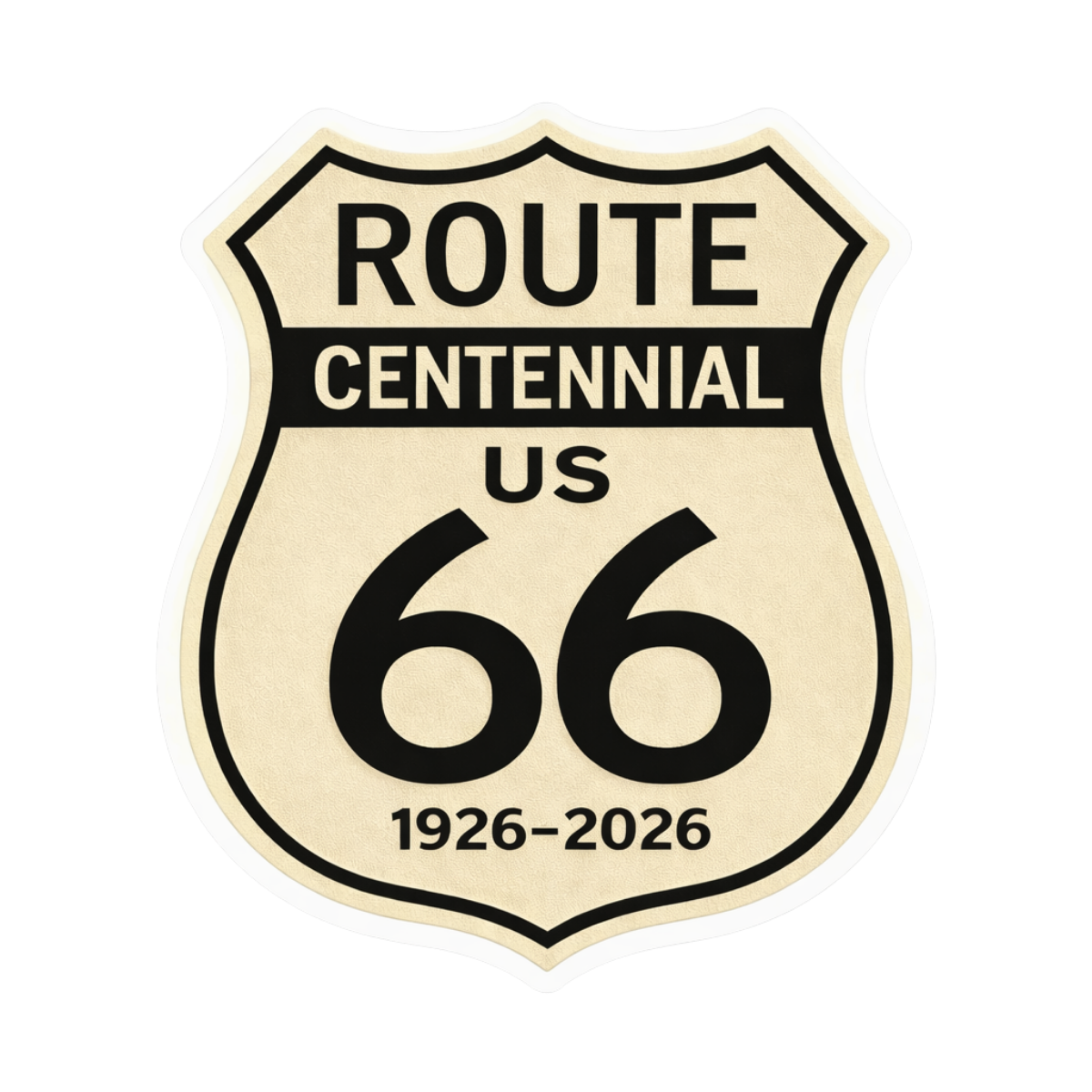 (3) Route 66 Centennial Stickers – Bulk Wholesale Orders