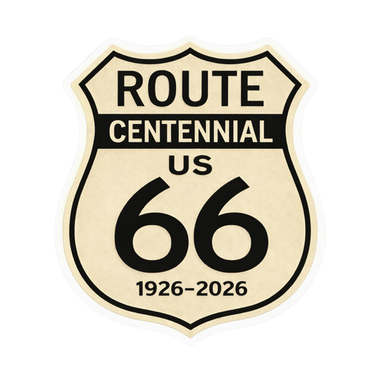 (3) Route 66 Centennial Stickers – Bulk Wholesale Orders