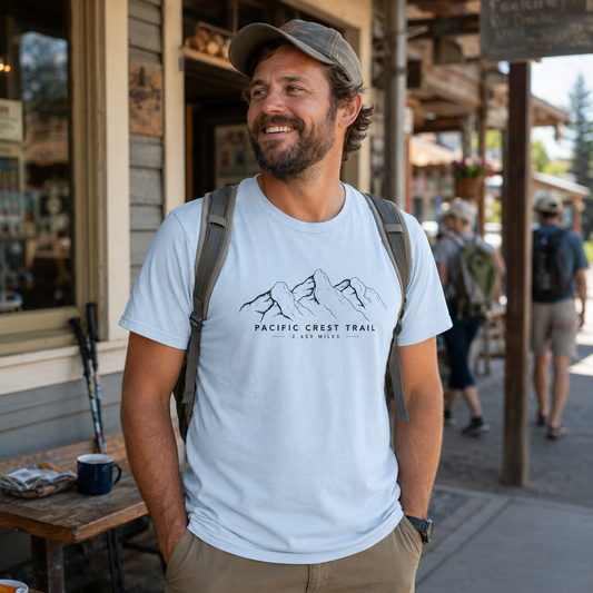 Pacific Crest Trail Mountain T-Shirt | PCT 2,650-Mile Tee