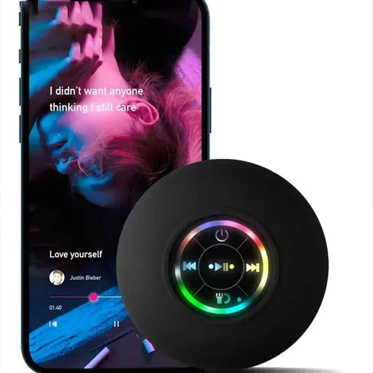 Mini Portable Bluetooth Waterproof Speaker with Led Lights
