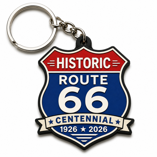 Route 66 Centennial Keychains (3) – Wholesale Program