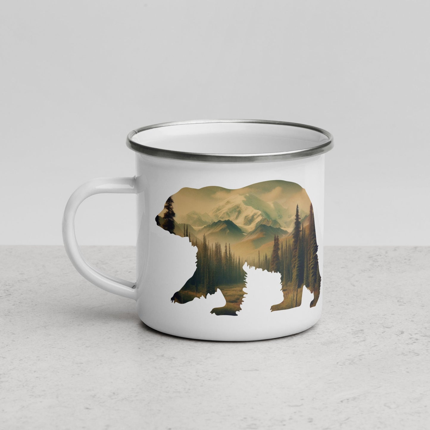 Denali National Park Durable Camp Mug Mountain Bear