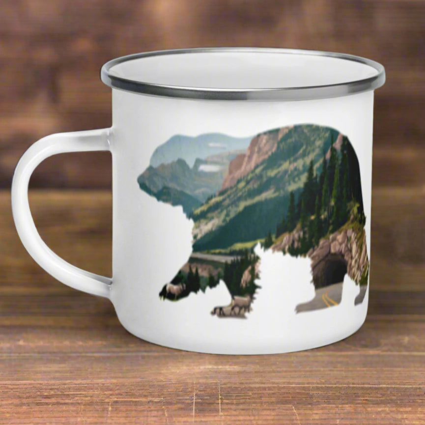 Glacier National Park Bear Camp Mug
