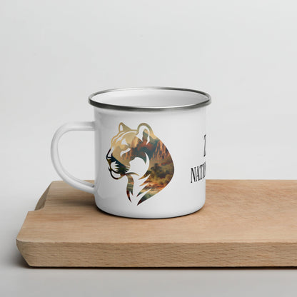 Zion Park Mountain Lion Camp Mug