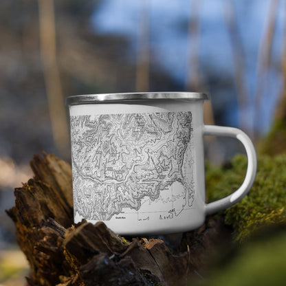Grand Canyon National Park Topographic Camp Mug