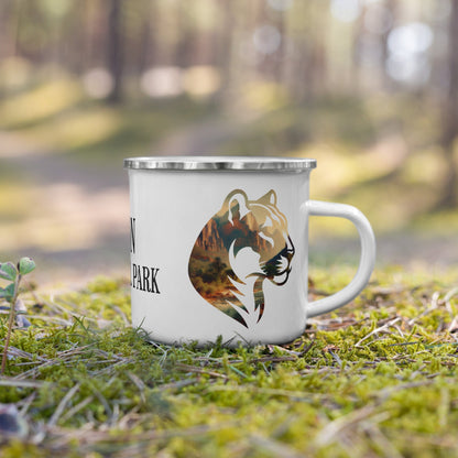 Zion Park Mountain Lion Camp Mug