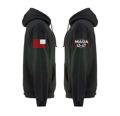 Identify as an American Black Hoodie