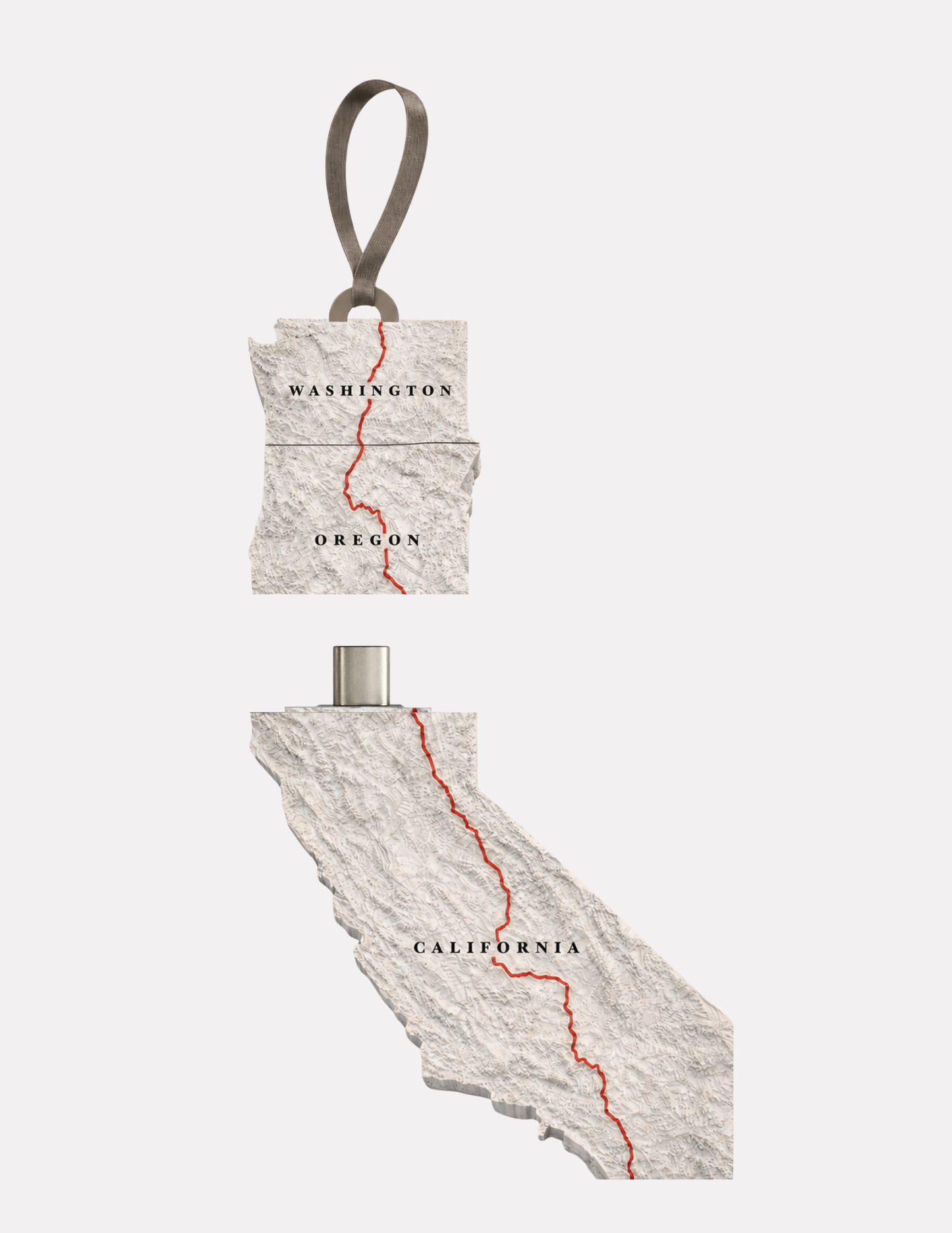 Trail Map USB