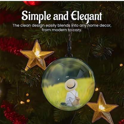 Crystal Ball Video Player – Personalized Memory Orb Digital Display for Photos & Videos