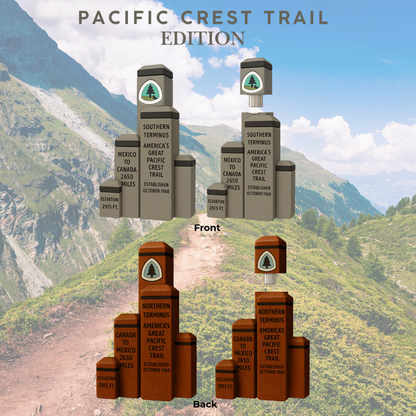 Pacific Crest Trail Memory Vault Keepsake | $6 from Each Sale Supports the PCTA