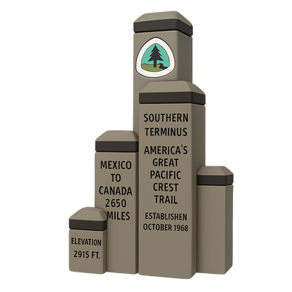 Pacific Crest Trail Memory Vault Keepsake | $6 from Each Sale Supports the PCTA