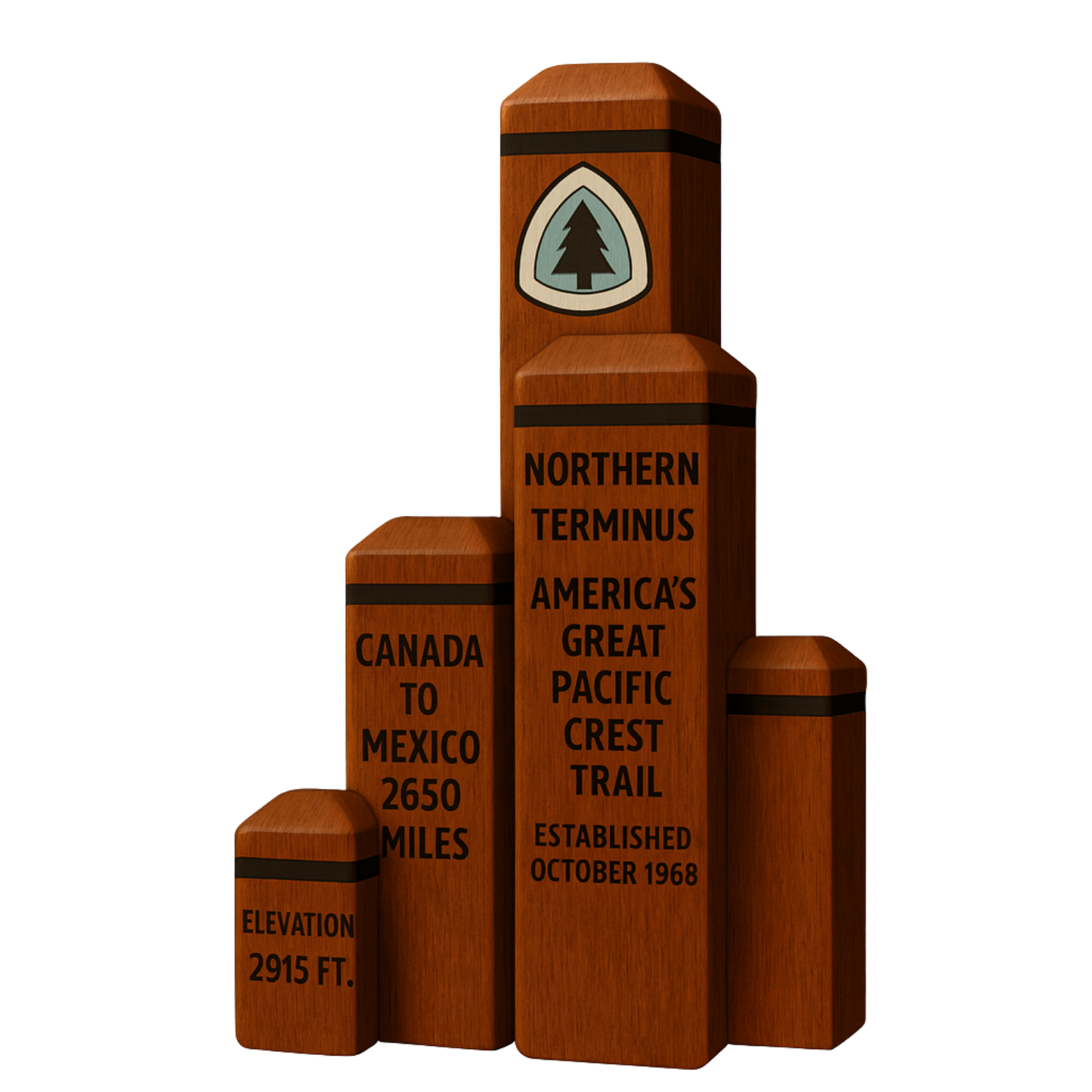 Pacific Crest Trail Memory Vault Keepsake | $6 from Each Sale Supports the PCTA