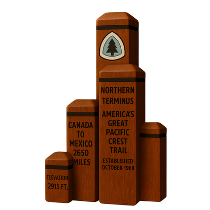 Pacific Crest Trail Memory Vault Keepsake | $6 from Each Sale Supports the PCTA