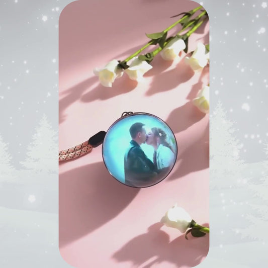 Crystal Ball Video Player – Personalized Memory Orb Digital Display for Photos & Videos