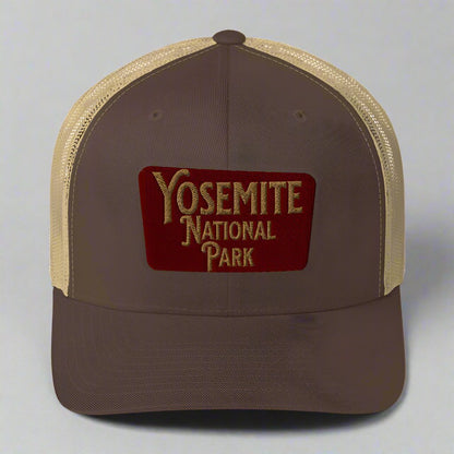 Yosemite Embroidered National Park Trucker Hat