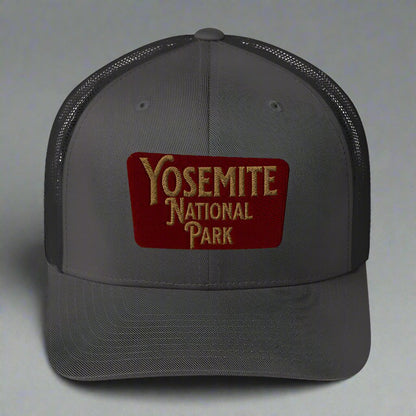 Yosemite Embroidered National Park Trucker Hat