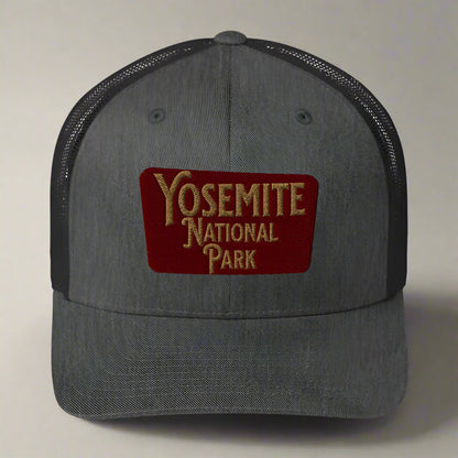 Yosemite Embroidered National Park Trucker Hat