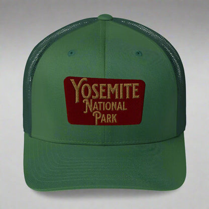 Yosemite Embroidered National Park Trucker Hat