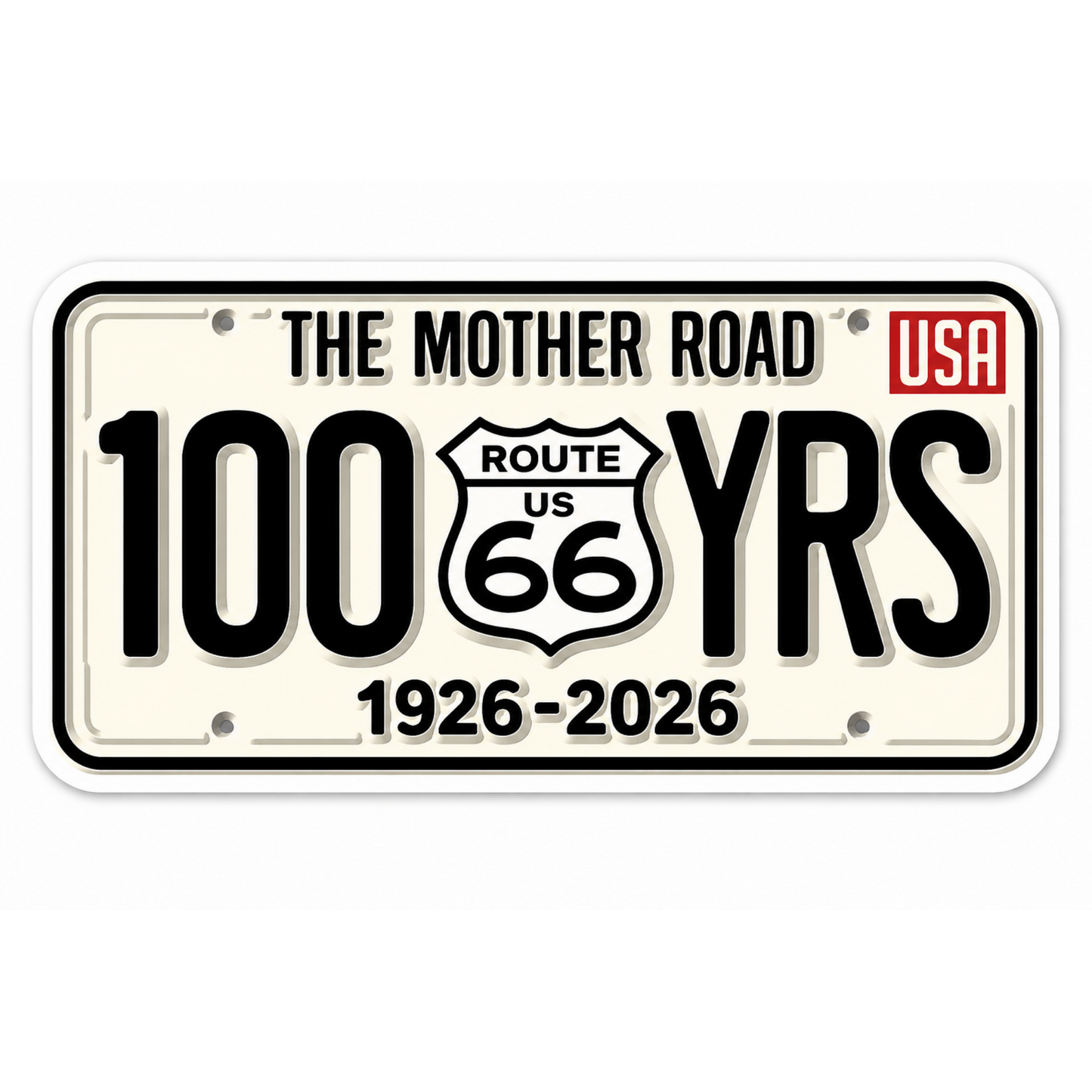 Route 66 Centennial Stickers (39) (4") – Bulk Wholesale Orders