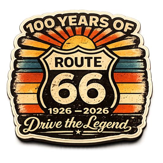 Route 66 Centennial Magnets (8) – Bulk Wholesale Orders