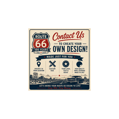 Bagdad Cafe Route 66 Centennial Magnets (B51) – Bulk Wholesale Orders