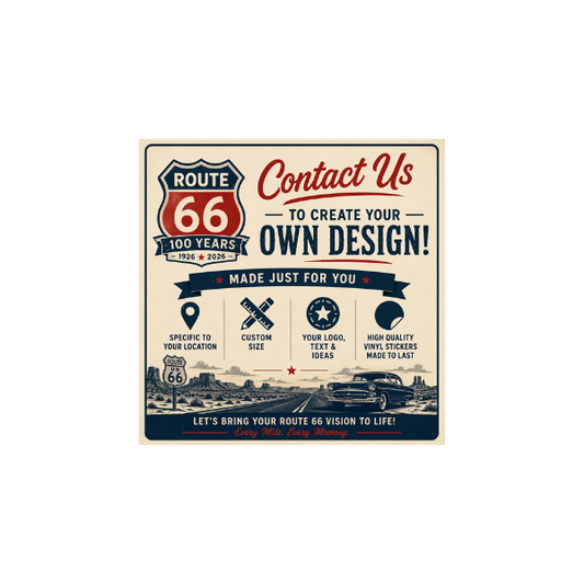 Route 66 Centennial Magnets  – Bulk Wholesale Orders