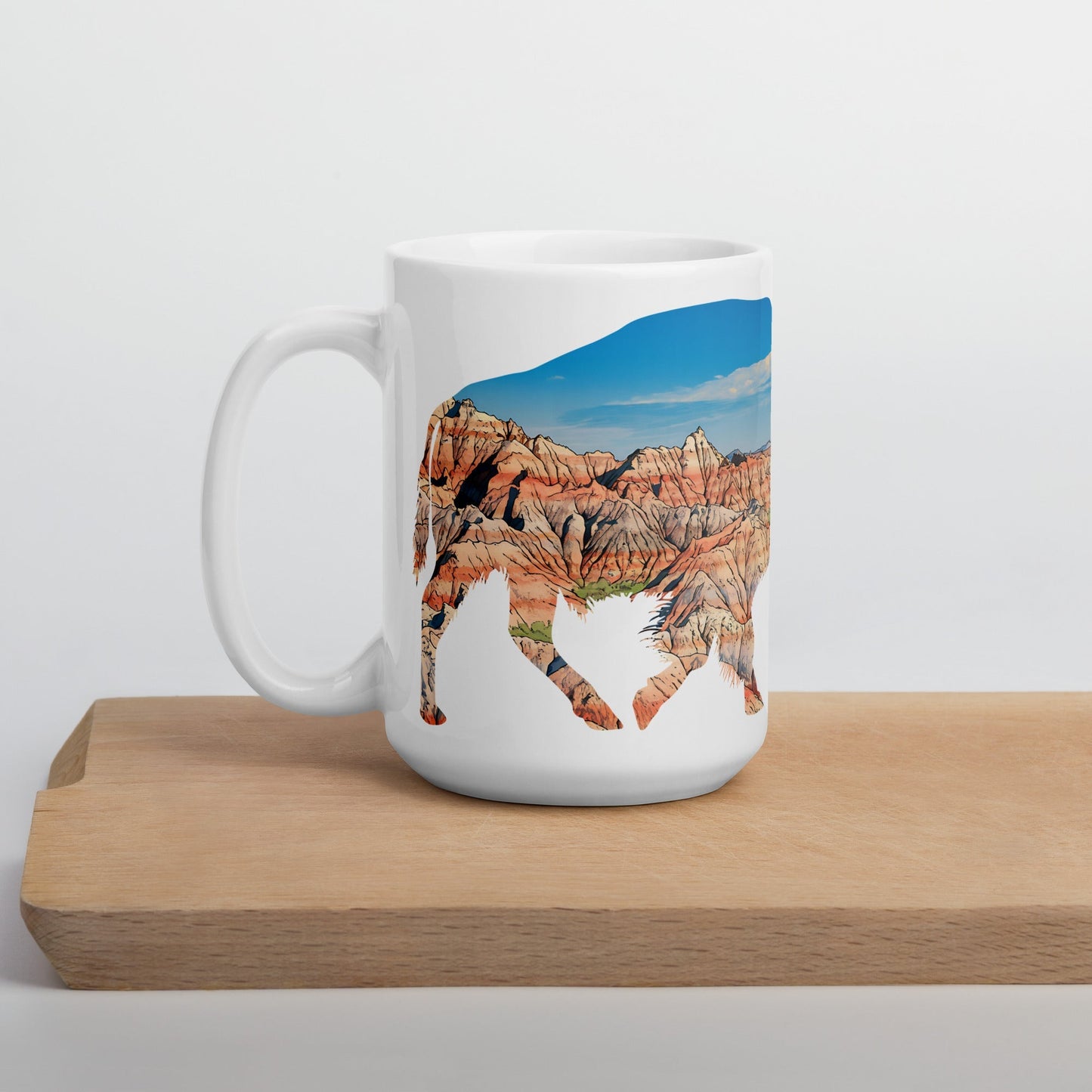 Badlands National Park Bison Mug