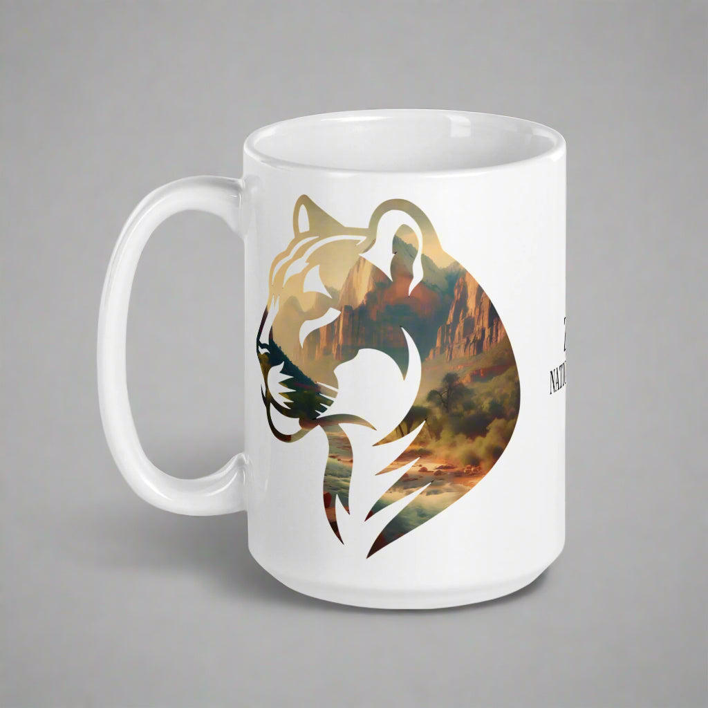 Zion Park Mountain Lion Mug